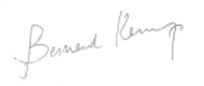 handtekening Bernard Kemp
